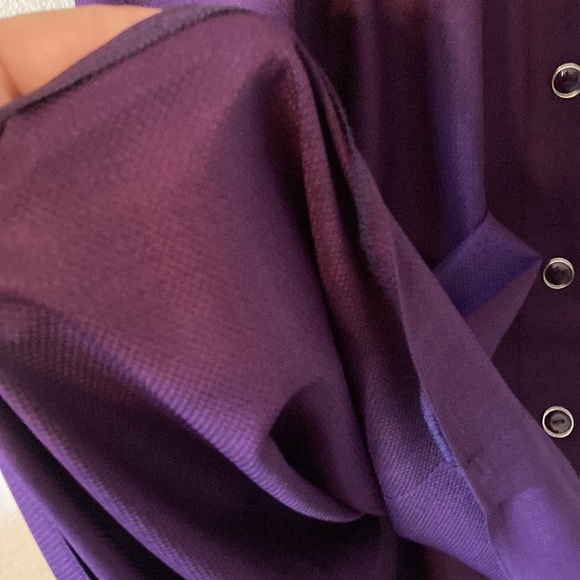 Vintage Maxi Skirt By Akyol Purple Color Size M - Picture 8 of 10